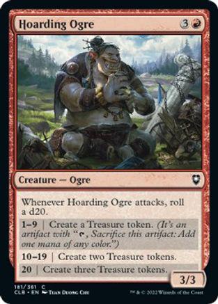 Hoarding Ogre #181 Magic Commander Legends: Battle for Baldur's Gate