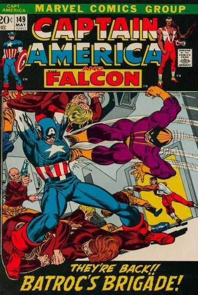 Captain America #149 (1972) Comic Books Captain America