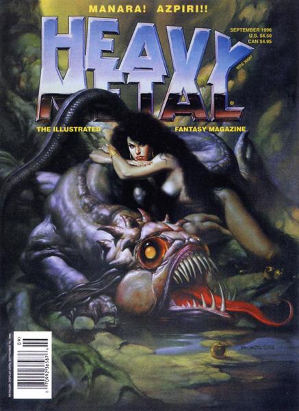 Heavy Metal #164 (1996) Comic Books Heavy Metal