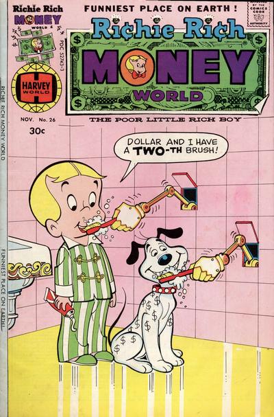 Richie Rich Money World #26 (1976) Comic Books Richie Rich Money World
