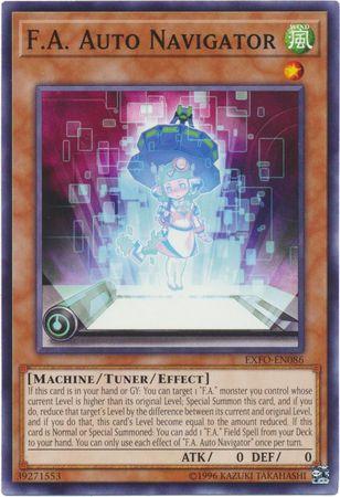 F.A. Auto Navigator EXFO-EN086 YuGiOh Extreme Force