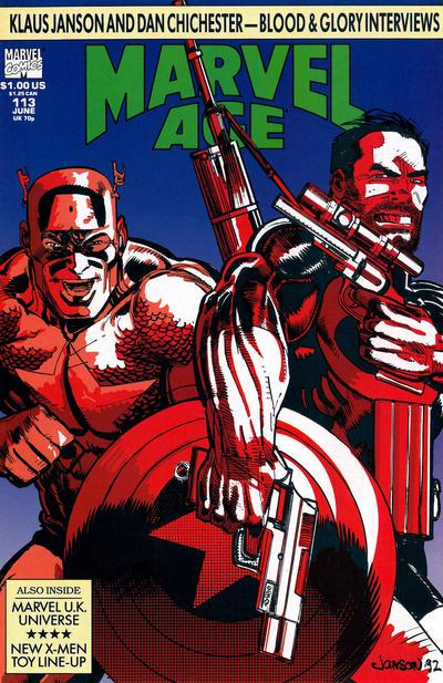 Marvel Age #113 (1992) Comic Books Marvel Age