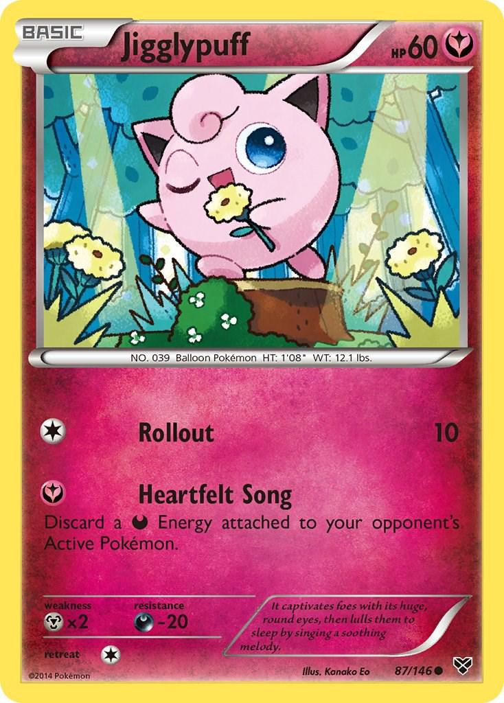 Jigglypuff #87 Pokemon XY