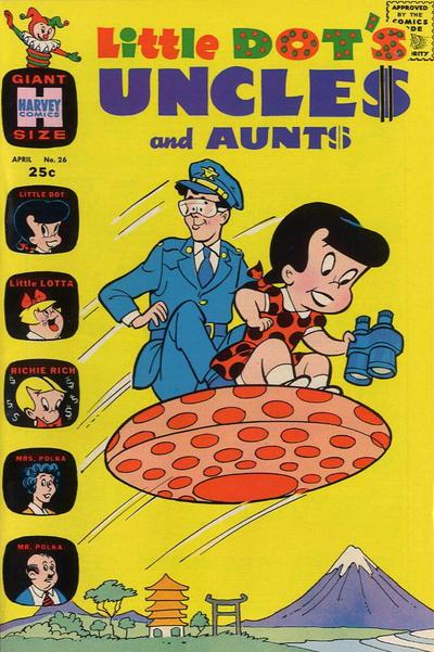 Little Dot's Uncles and Aunts #26 (1969) Comic Books Little Dot's Uncles and Aunts