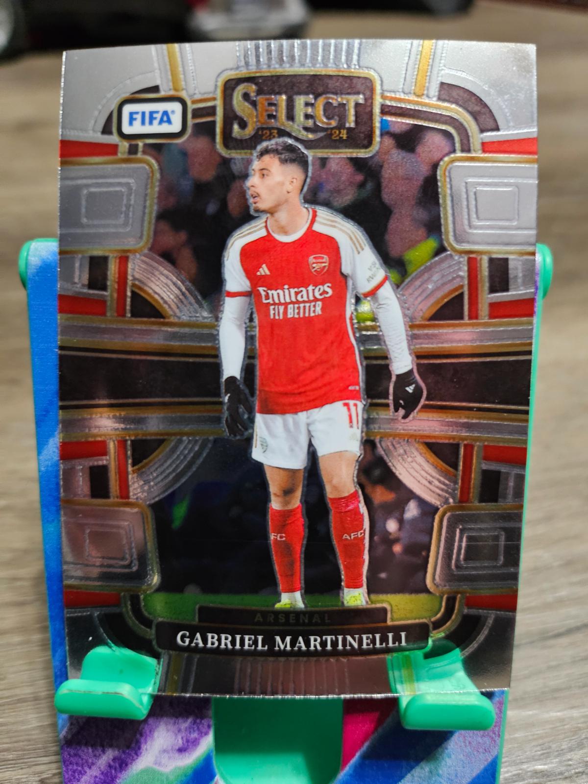 Gabriel Martinelli #1 Soccer Cards 2023 Panini Select FIFA