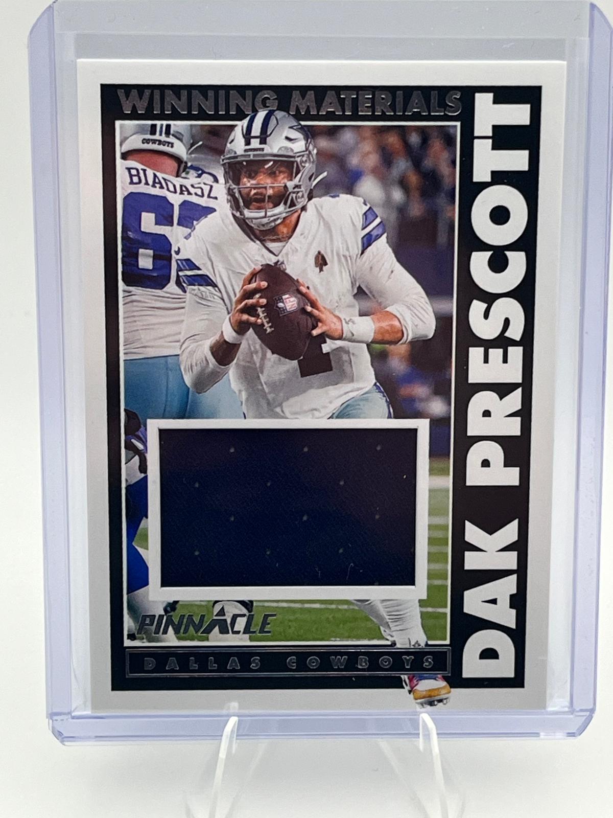 Dak Prescott #WM-DPT Football Cards 2024 Panini Encore Winning Materials