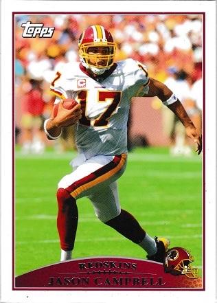 Jason Campbell #18 Football Cards 2009 Topps