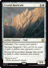 Crystal Barricade #7 Magic Foundations Prices