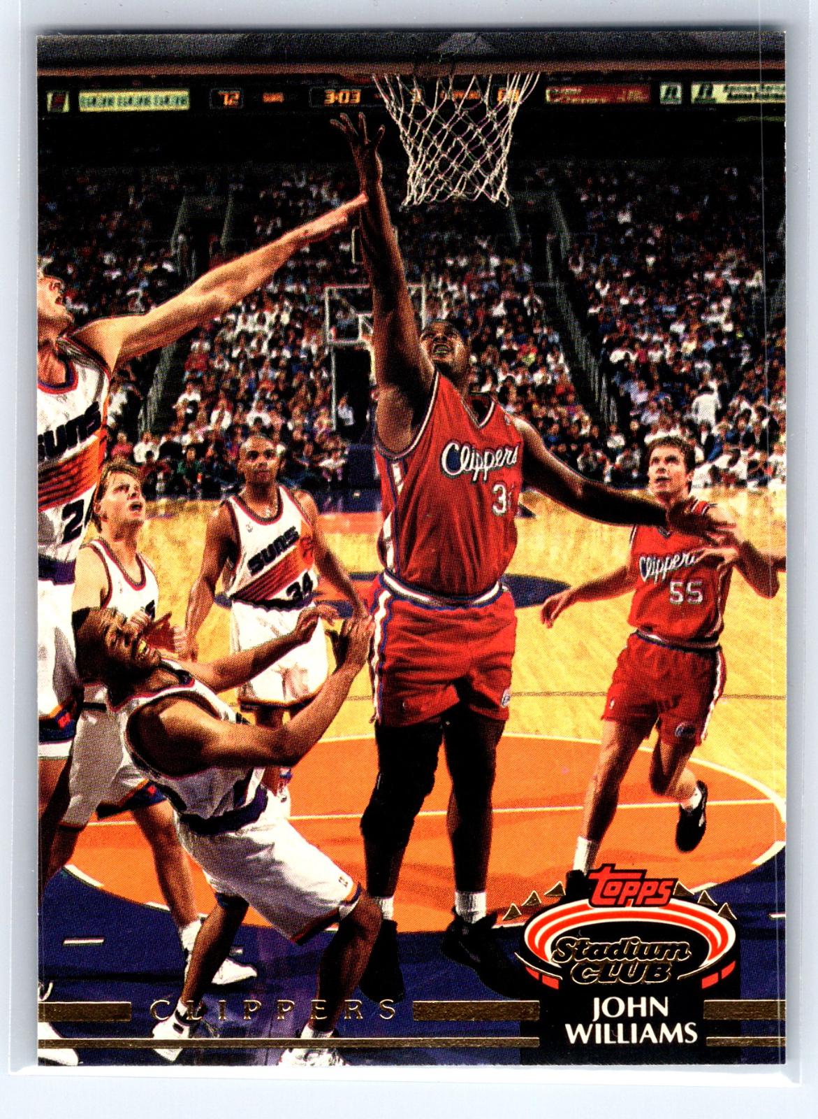 John Williams #331 1992-93 Stadium Club Basketball