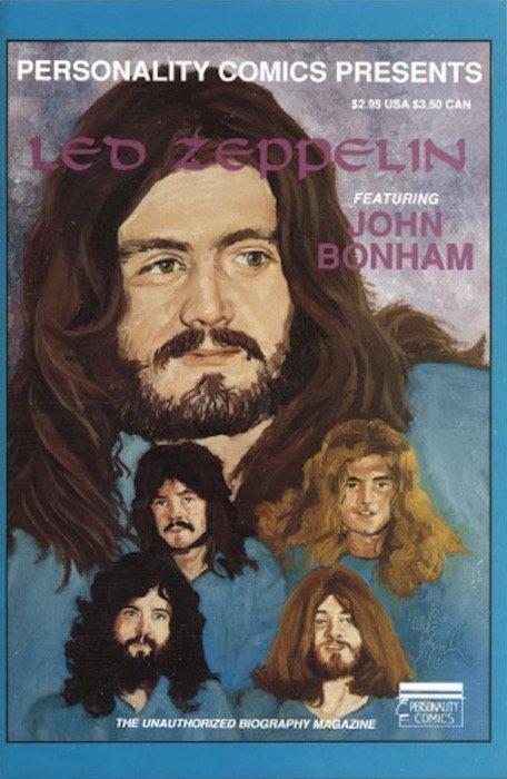 Personality Comics Presents: Led Zeppelin - John Bonham #3 (1992) Comic Books Personality Comics Presents: Led Zeppelin