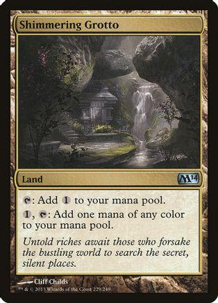 Shimmering Grotto [Foil] (Magic M14)