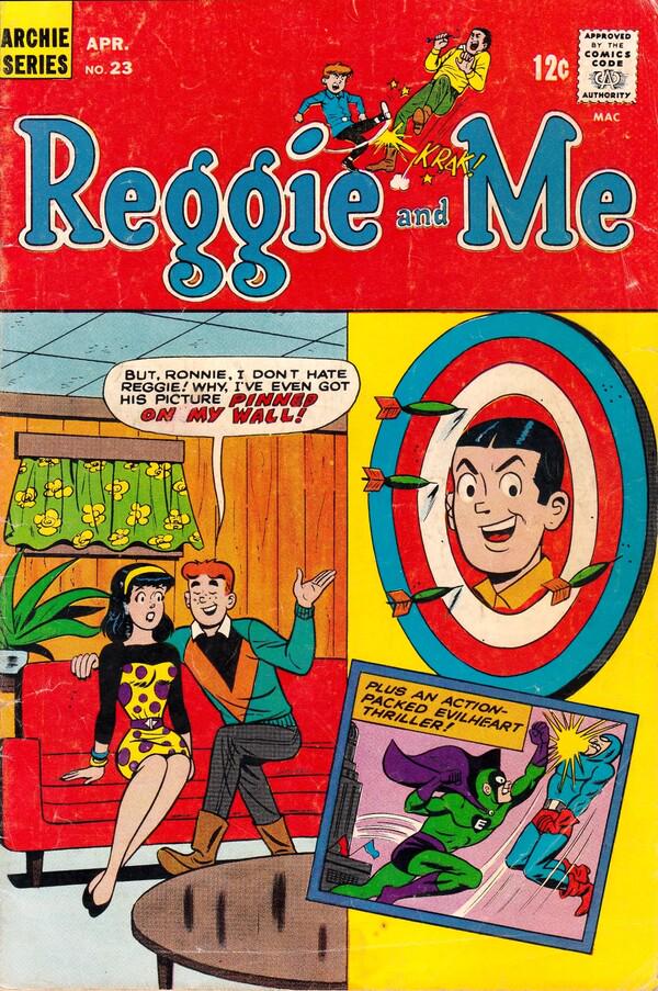Reggie and Me #23 (1967) Comic Books Reggie and Me