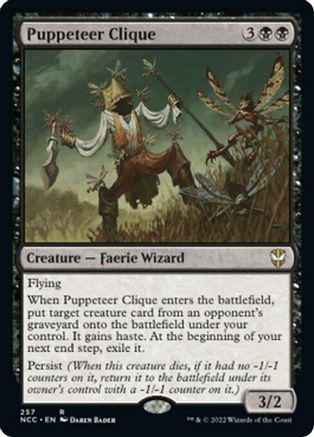 Puppeteer Clique #257 Magic New Capenna Commander
