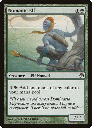 Nomadic Elf Magic Phyrexia vs The Coalition