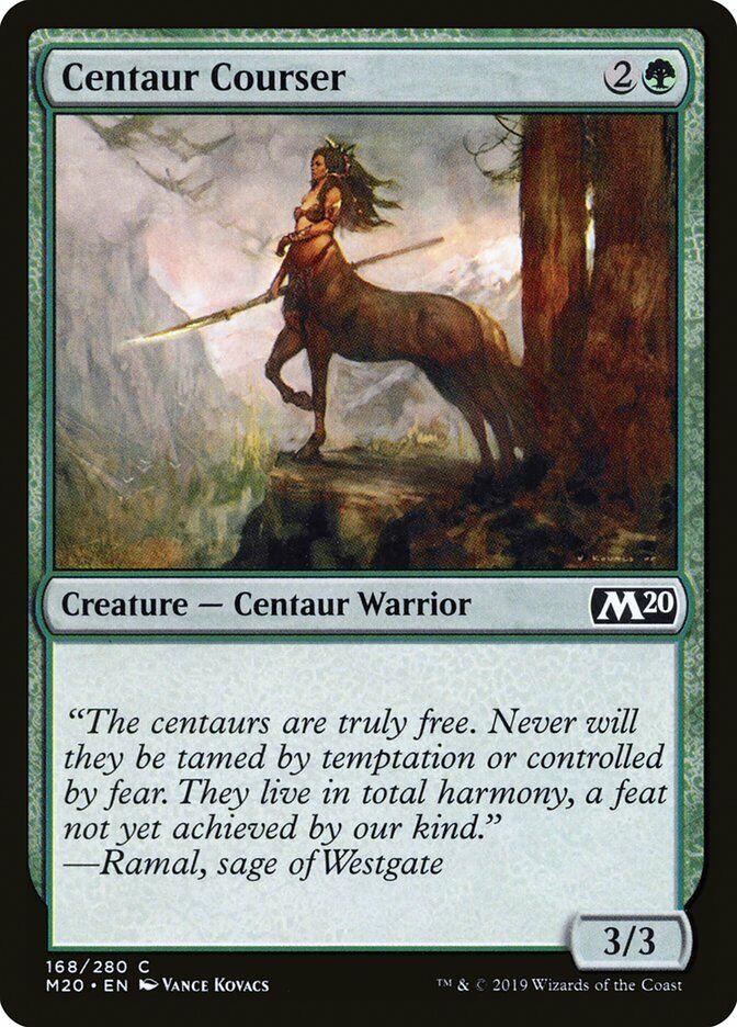 Centaur Courser Magic Core Set 2020
