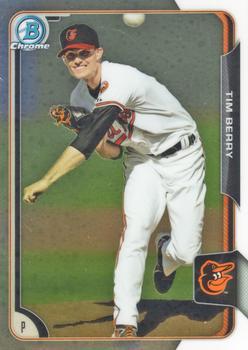 Tim Berry #BCP106 Baseball Cards 2015 Bowman Chrome Prospects
