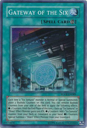Gateway of the Six SOVR-EN089 YuGiOh Stardust Overdrive