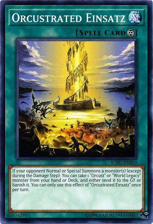 Orcustrated Einsatz SOFU-EN059 YuGiOh Soul Fusion