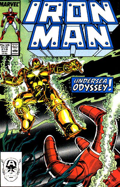 Iron Man #218 (1987) Comic Books Iron Man