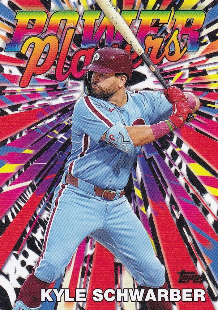 2025 Topps Celebration Mega Box Power Players Kyle Schwarber #PP-5 card