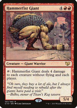 Hammerfist Giant Magic Commander 2015