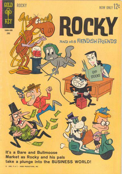 Rocky and His Fiendish Friends #4 (1963) Comic Books Rocky and His Fiendish Friends