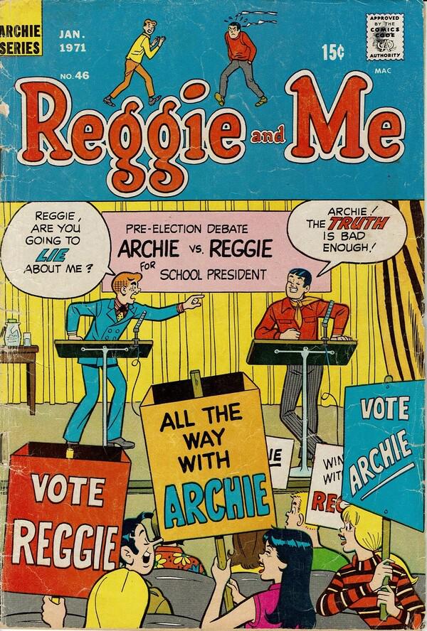 Reggie and Me #46 (1971) Comic Books Reggie and Me
