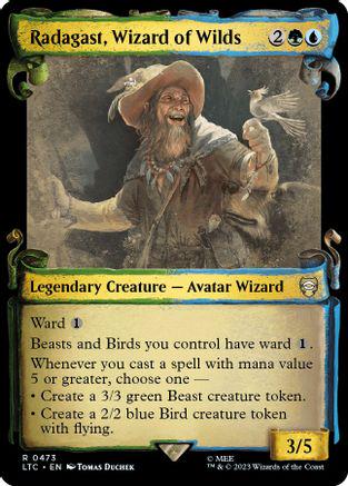 Radagast, Wizard of Wilds #473 Magic Lord of the Rings Commander