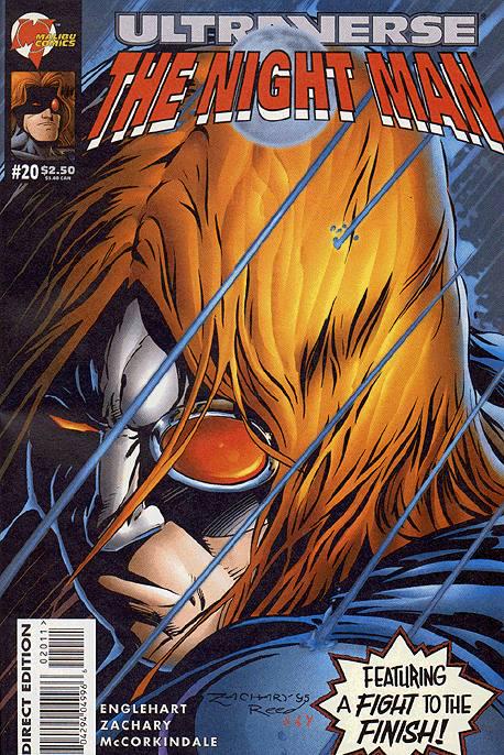 Ultraverse: The Night Man #20 (1995) Comic Books Ultraverse: The Night Man