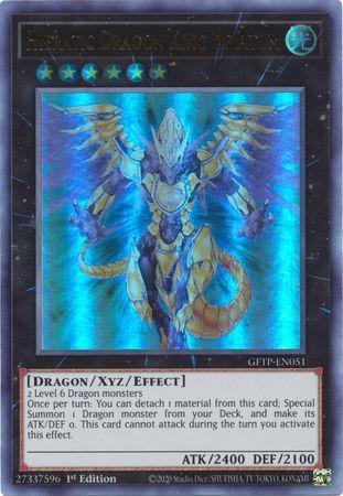 Hieratic Dragon King of Atum GFTP-EN051 YuGiOh Ghosts From the Past