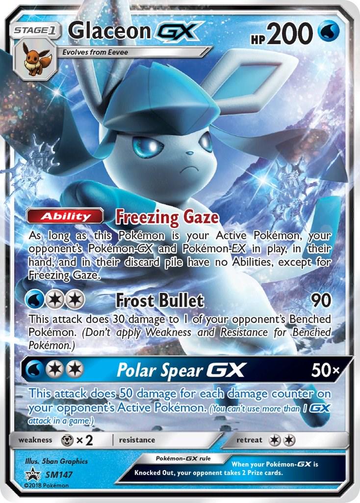 Glaceon GX #SM147 Pokemon Promo