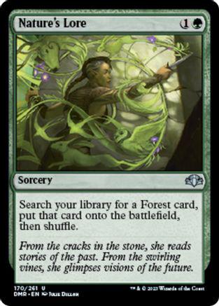 Nature's Lore #170 Magic Dominaria Remastered