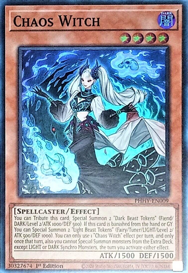 Chaos Witch PHHY-EN009 YuGiOh Photon Hypernova