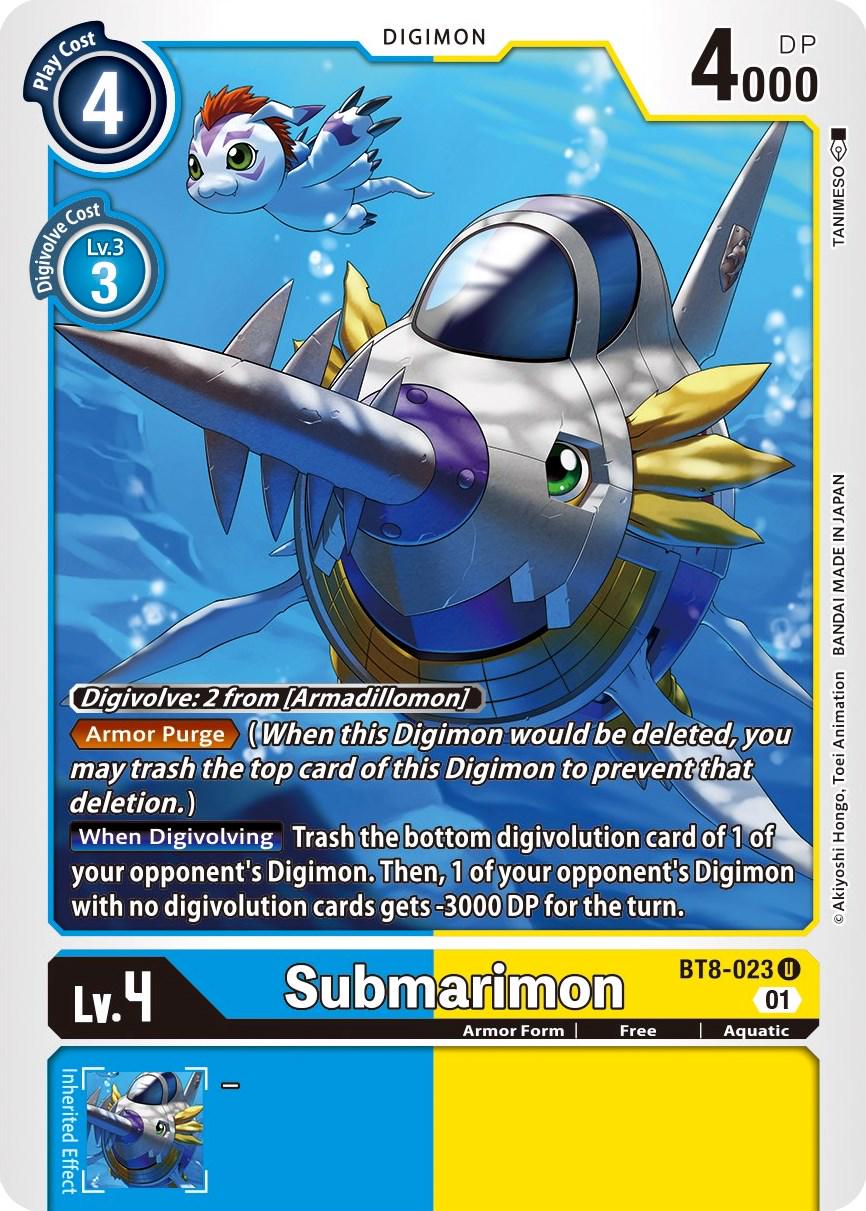 Submarimon front