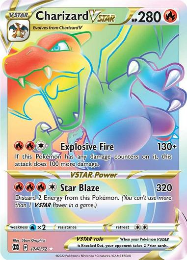 Charizard VSTAR #174 Cover Art