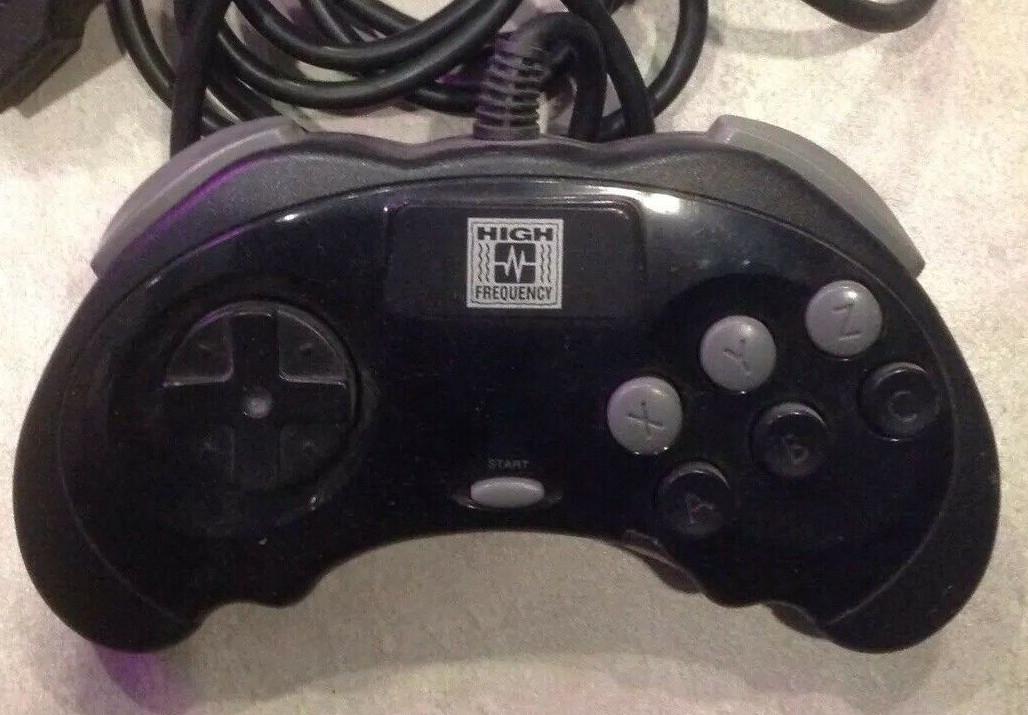 High Frequency 6 Button Controller Sega Genesis