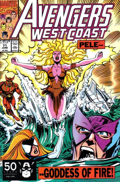 West Coast Avengers #71 (1991) Comic Books West Coast Avengers