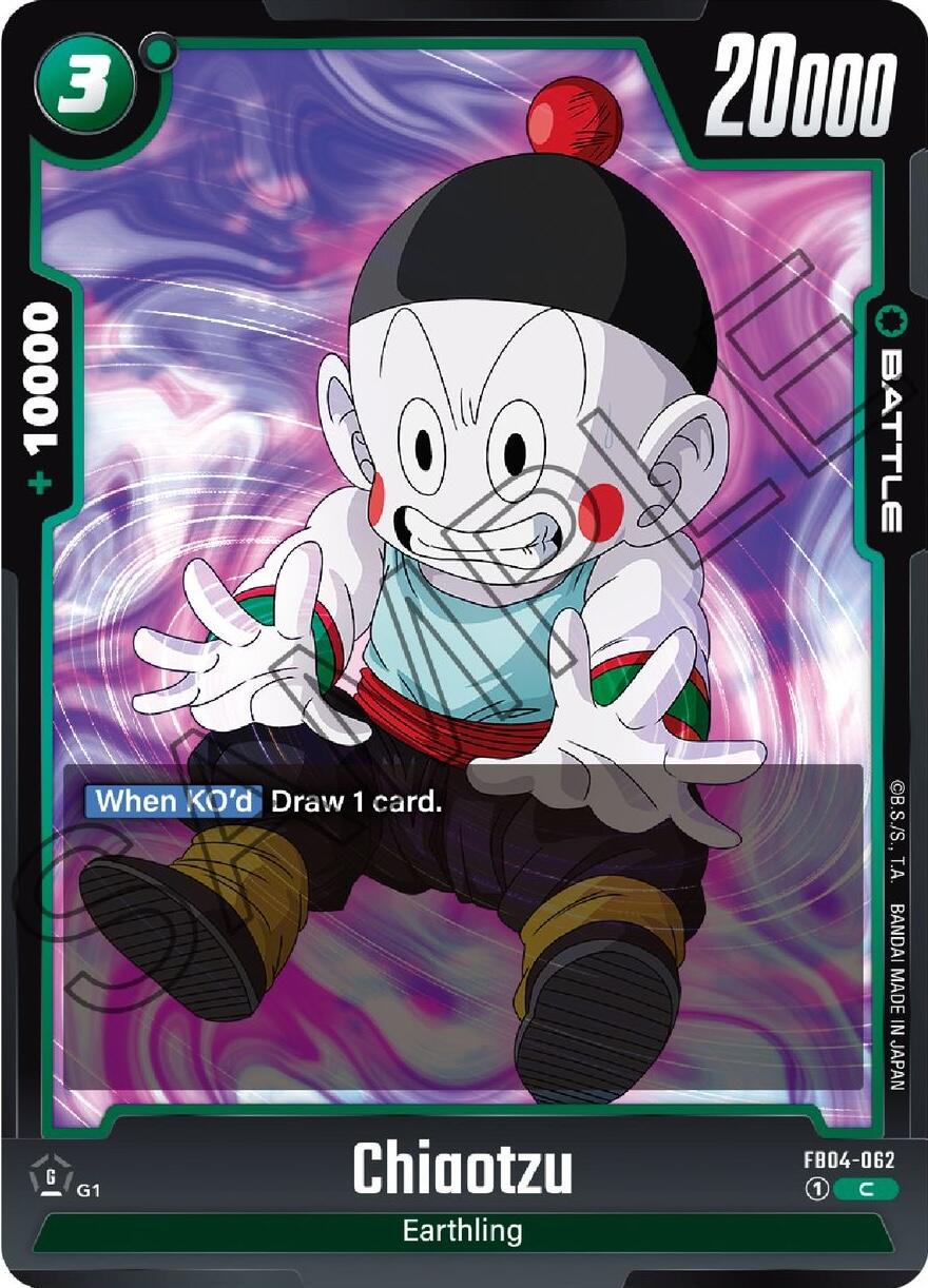 Chiaotzu FB04-062 Dragon Ball Fusion World Ultra Limit