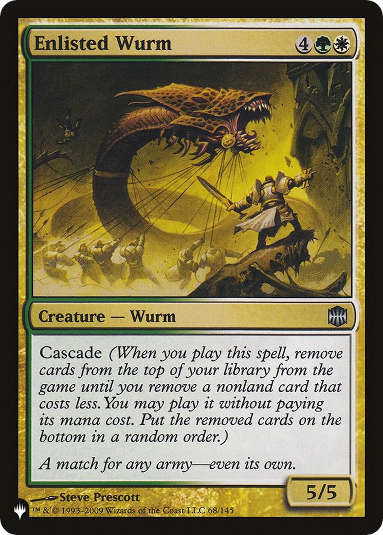 Enlisted Wurm (Magic The List Reprints)