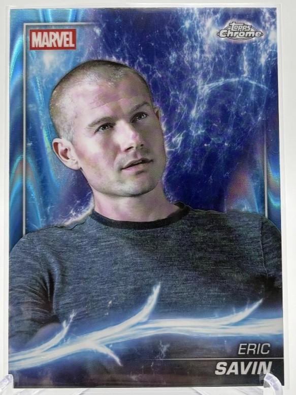 Eric Savin [Sky Blue RayWave Refractor] #35 Prices | Marvel 2025 Topps ...