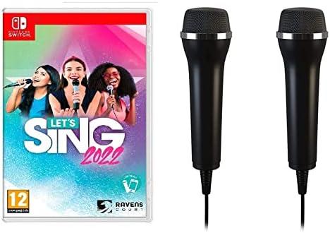 Carátula de Let's Sing 2022 2-Mic Bundle para Switch (edición PAL España)