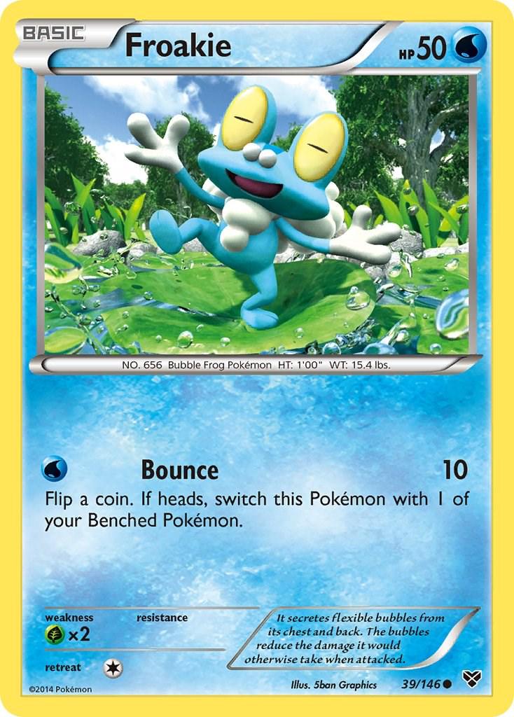 Froakie #39 Pokemon XY
