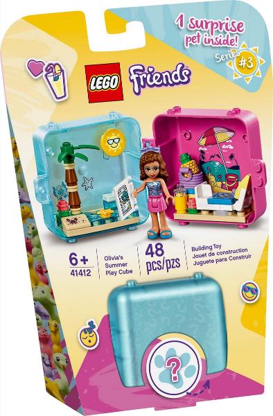 Olivia's Summer Play Cube #41412 LEGO Friends