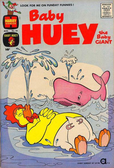 Baby Huey, the Baby Giant #25 (1960) Comic Books Baby Huey, the Baby Giant