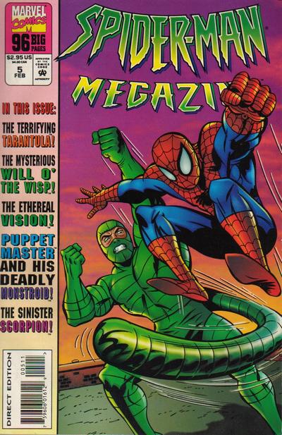 Spider-Man Megazine #5 (1995) Comic Books Spider-Man Megazine