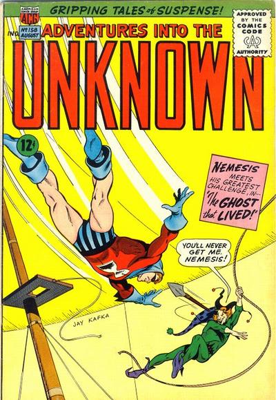 Adventures into the Unknown #158 (1965) Comic Books Adventures into the Unknown