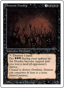 Demonic Hordes Magic Alpha