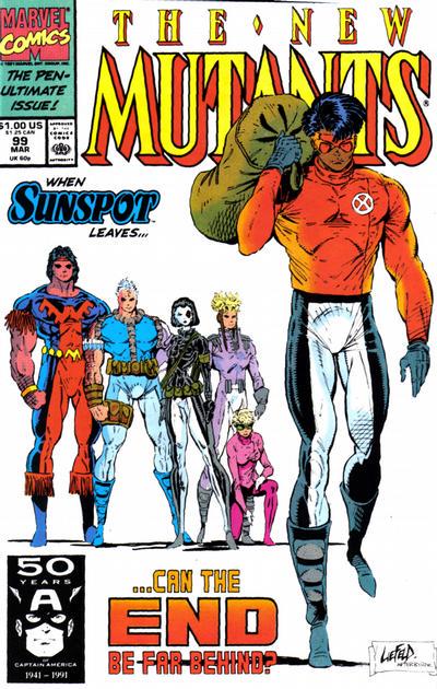 New Mutants #99 (1991) Comic Books New Mutants