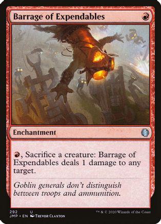 Barrage of Expendables Magic Jumpstart