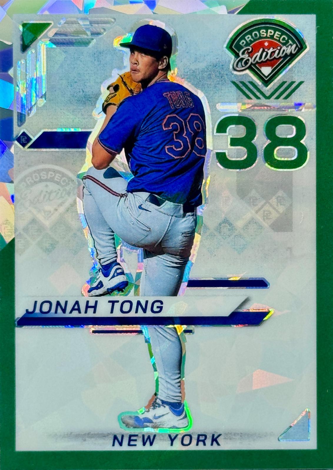 Jonah Tong [Green Ice Holo Ticket] #138
